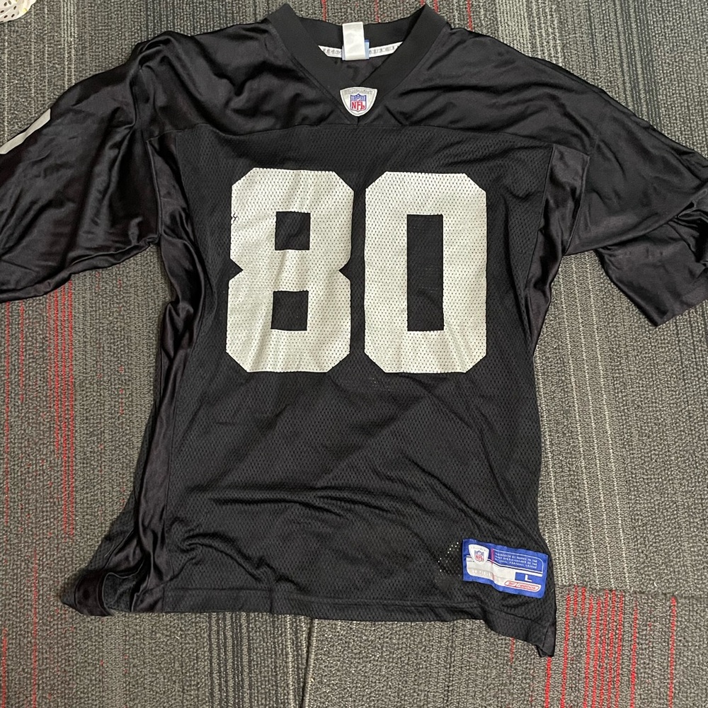 Reebok On Field Jerry Rice Raiders Jersey Mens L